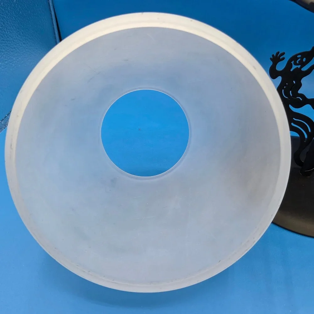 PartyLite Vintage Shadow Dancer Ghost Tealight Lamp Frosted Glass Shade Retrired